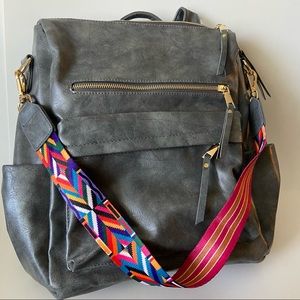 Modern Chic Vegan Leather Backpack